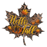 DIDIKO designs Fall Sticker Hello Fall